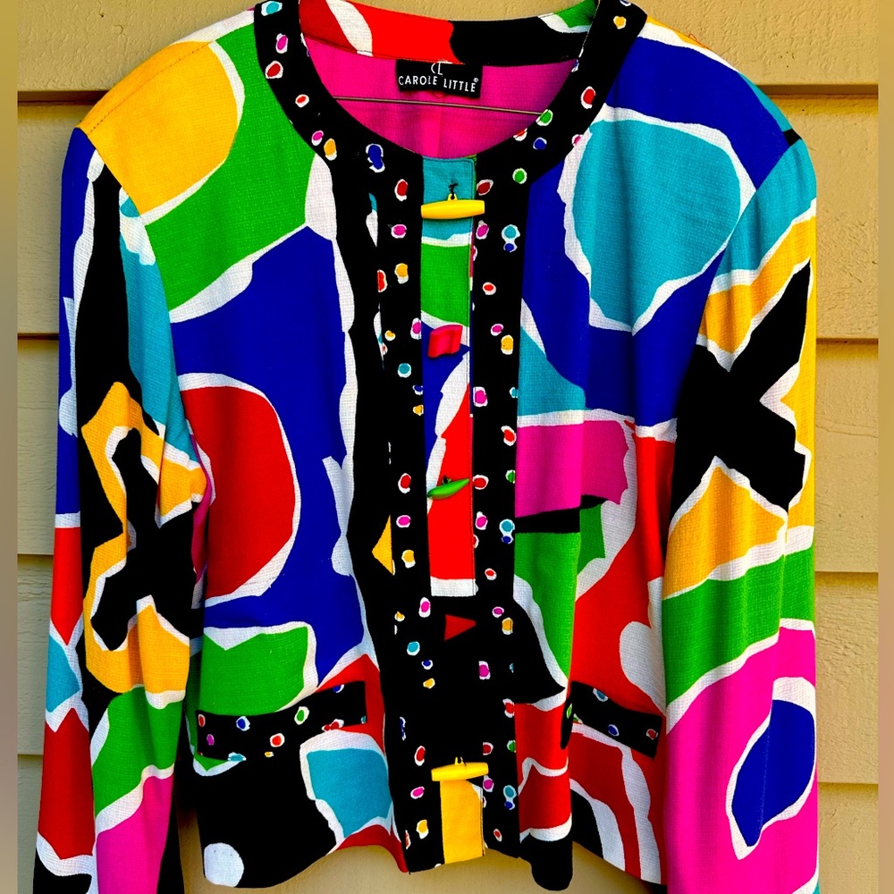 Carole Little colorful women’s jacket